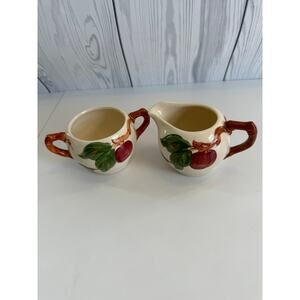 Franciscan Apple Cream And Sugar Bowl NO Lid